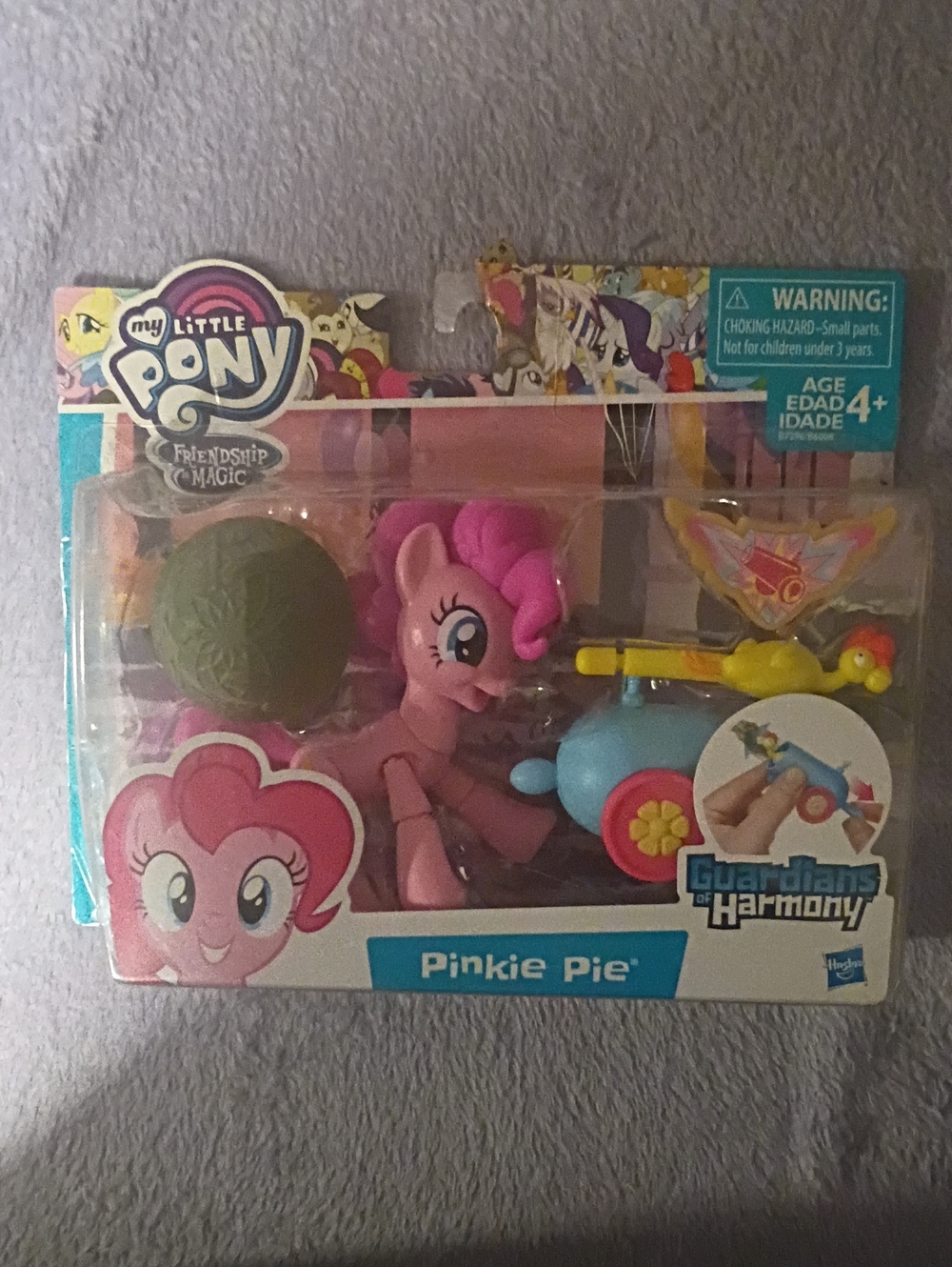 My Little Pony Pinkie Pie Figure - Pink, Blue, Yellow